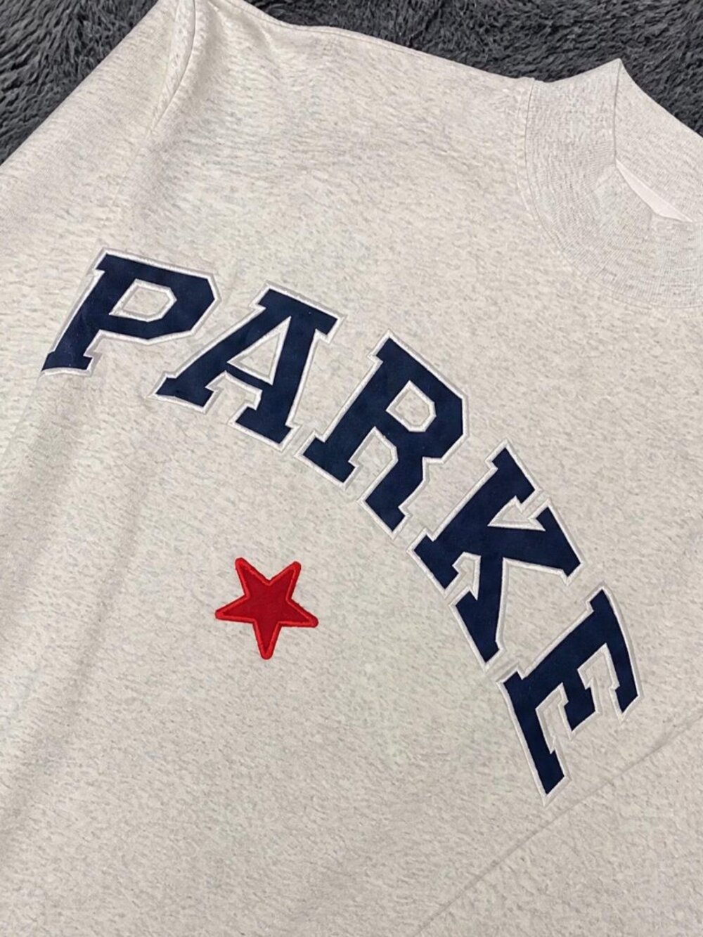 Parke Mock Neck Varsity Sweatshirt - Picture 2 of 7
